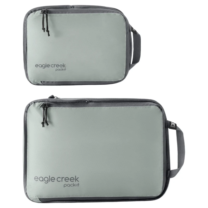 Eagle Creek selection Pack-It Isolate Compression Cube Set S/M 2tlg. - Bolsa de compresión (storm grey)