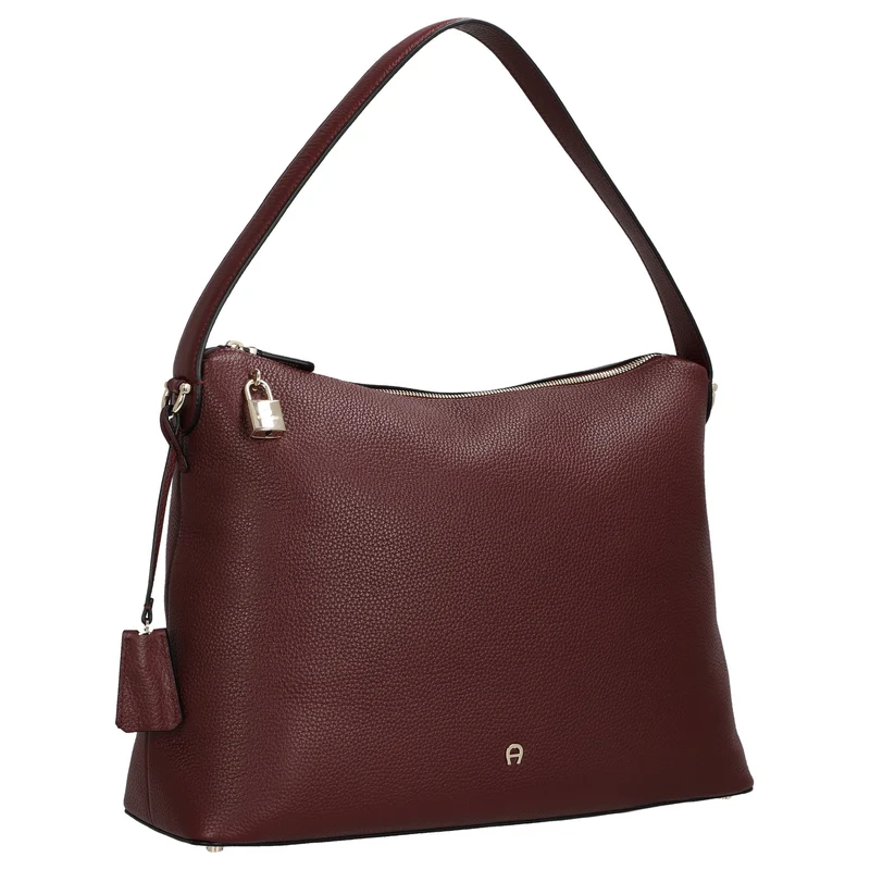 Aigner Delia - Bolso de hombro L 39 cm (burgundy)