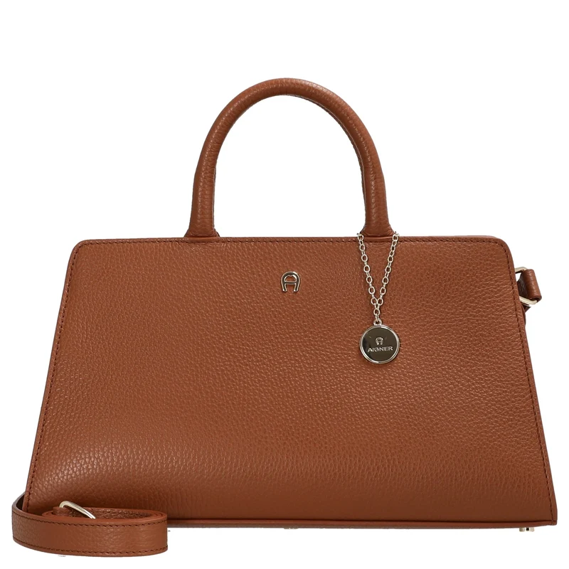 Aigner Cybill - Bolso de mano 30.5 cm (cognac brown)