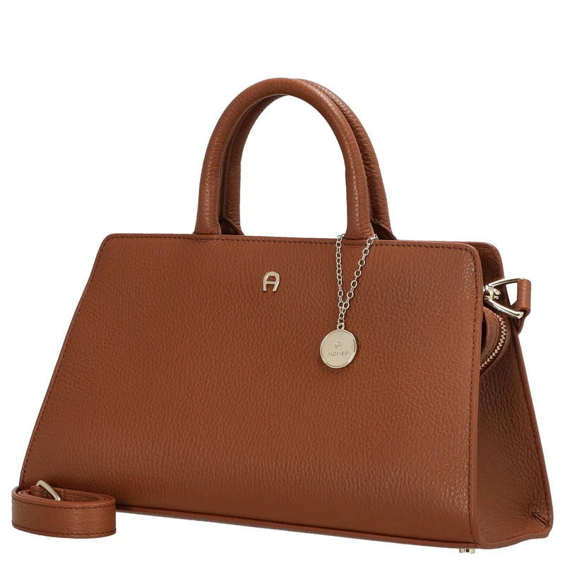 Aigner Cybill - Bolso de mano 30.5 cm (cognac brown)