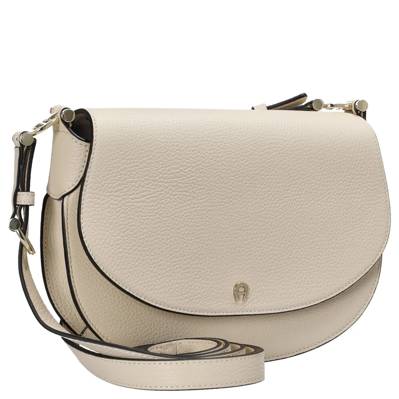 Aigner Delia - Bolso de hombro S 23 cm (macadamia white)