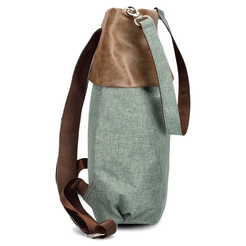 zwei Olli OR12 - Bolso bandolera/mochila 34 cm (eucalyptus)