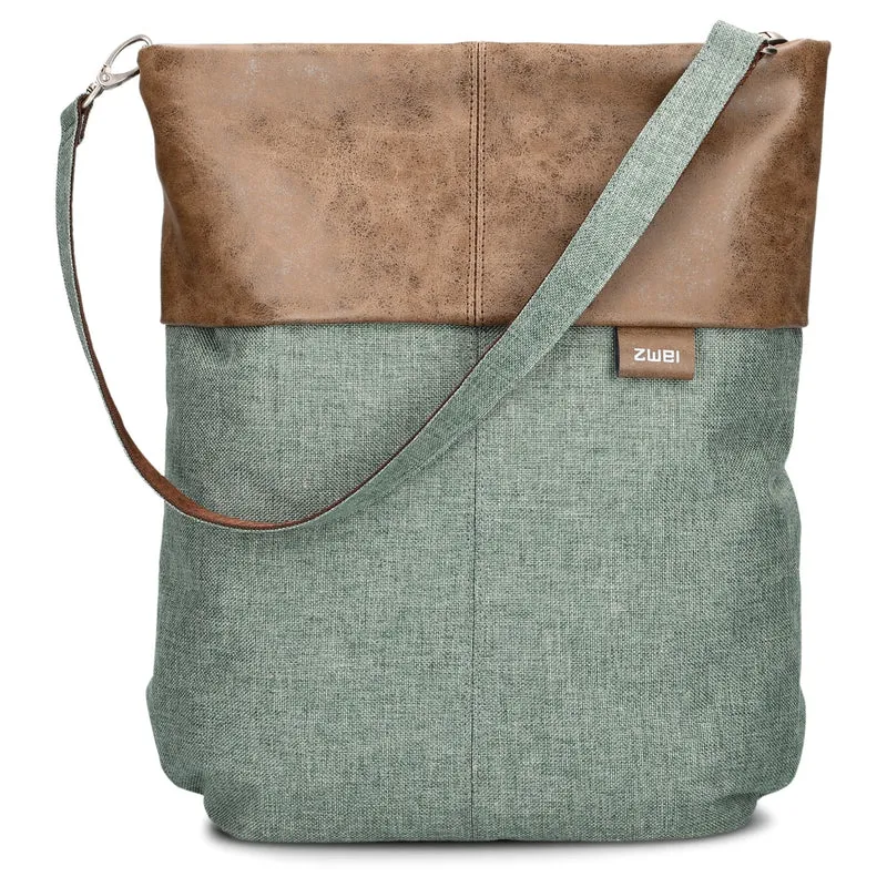 zwei Olli OR12 - Bolso bandolera/mochila 34 cm (eucalyptus)