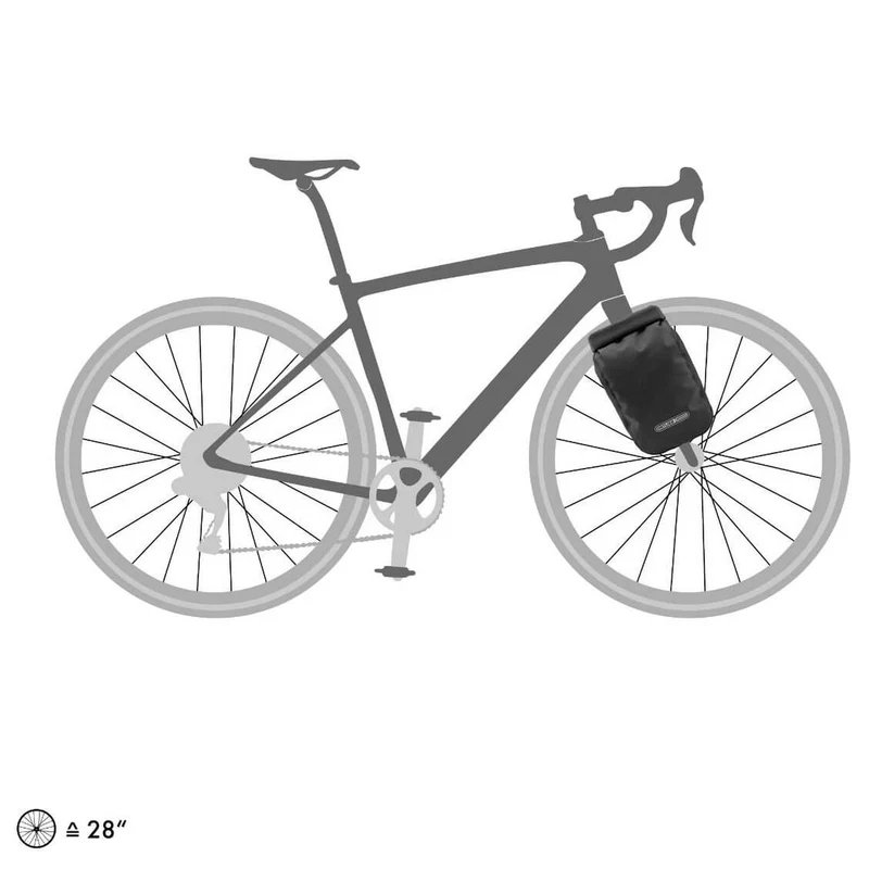 Ortlieb Fork-Pack Plus 5.8 - Bolsa para horquilla 30 cm (black)