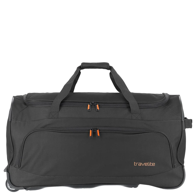 Travelite Basics Fresh - Bolsa de viaje con ruedas 89L 71 cm (black)