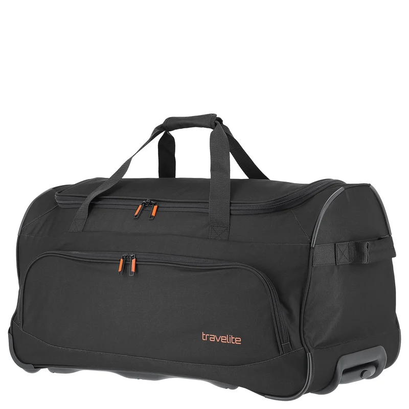 Travelite Basics Fresh - Bolsa de viaje con ruedas 89L 71 cm (black)