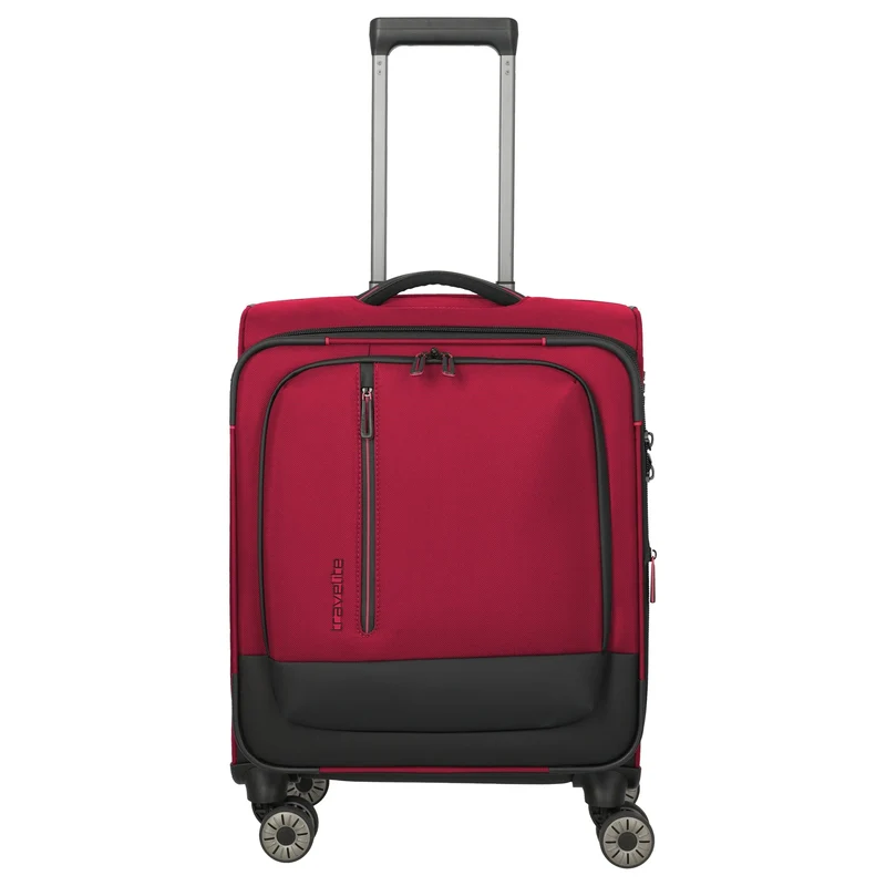 Travelite Crosslite - Trolley de cabina S 55 cm expandible (red)
