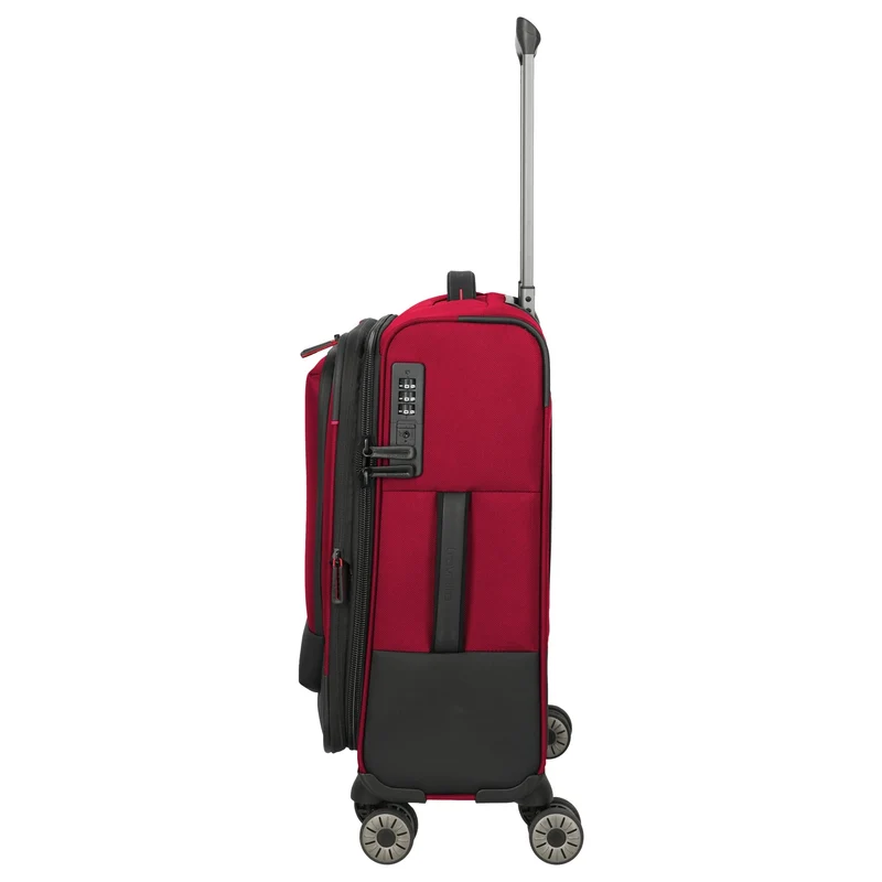 Travelite Crosslite - Trolley de cabina S 55 cm expandible (red)