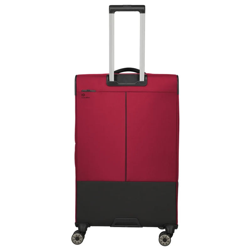 Travelite Crosslite - Trolley de 4 ruedas L 77 cm expandible (red)