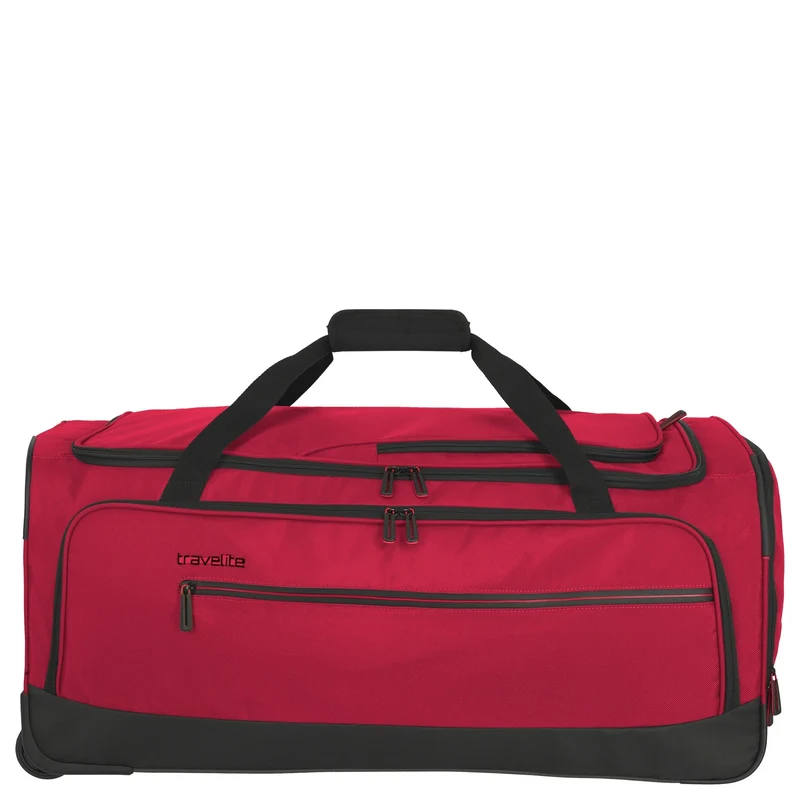 Travelite Crosslite - Bolsa de viaje con 2 ruedas 79 cm (red)