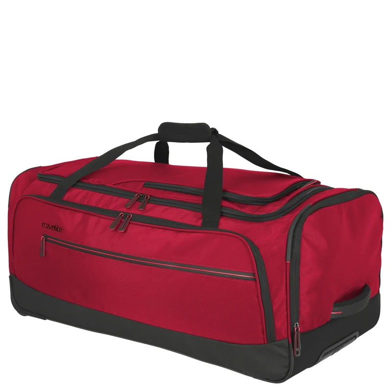 Travelite Crosslite - Bolsa de viaje con 2 ruedas 79 cm (red)