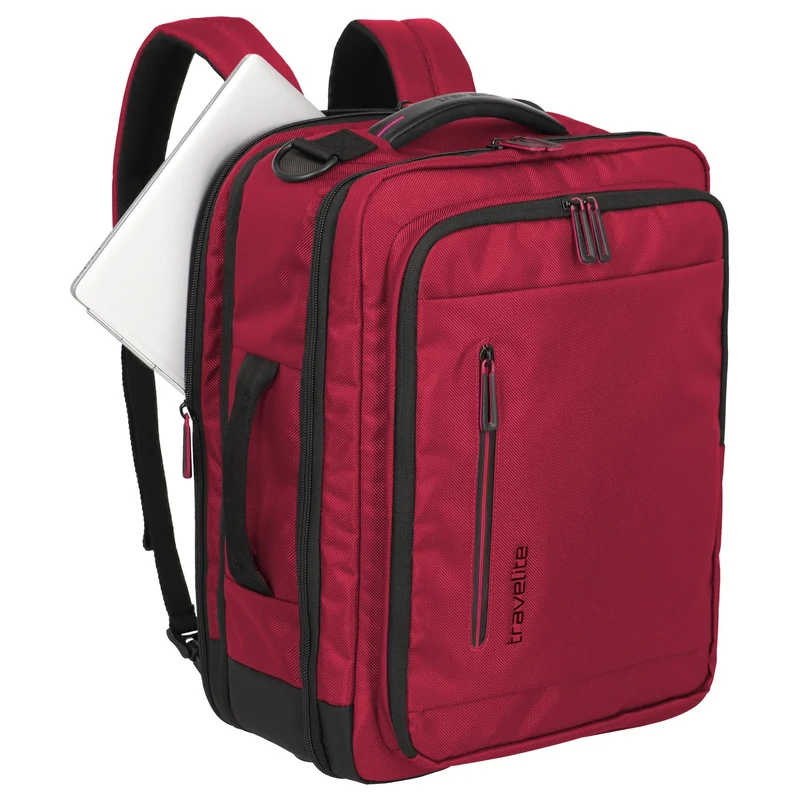 Travelite Crosslite - Bolsa de cabina/Mochila 43 cm (red)