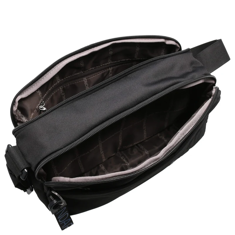 Mandarina Duck MD20 Crossover - Bolso bandolera 28.5 cm expandible (black)