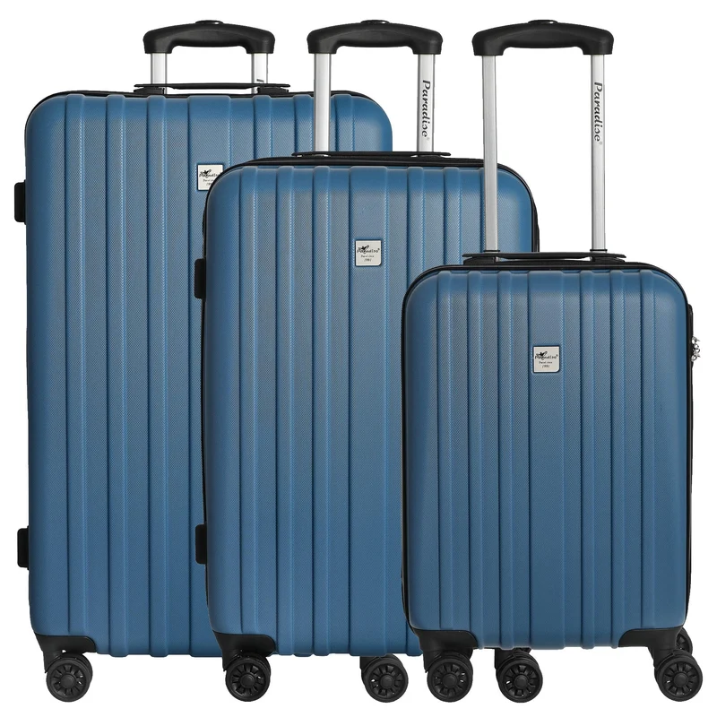 CHECK.IN Aurora - Set de trolley 3 piezas (azurblau)
