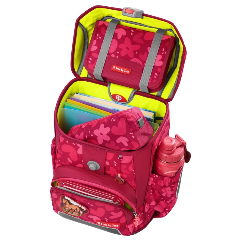 Step by Step Cloud - Set de mochila escolar 5 piezas (Wild Horse Nora)