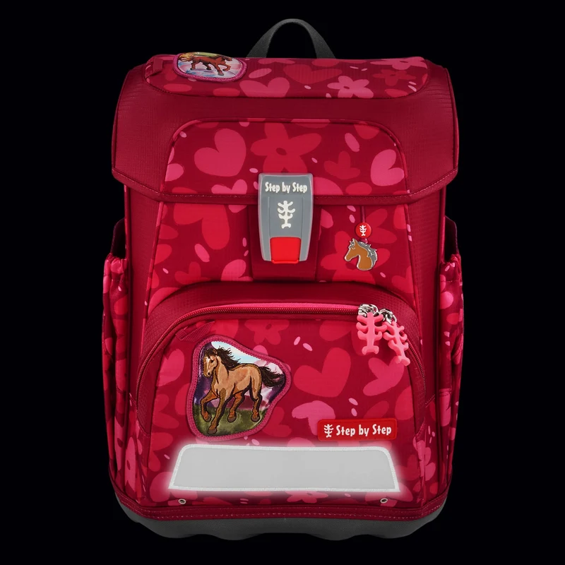 Step by Step Cloud - Set de mochila escolar 5 piezas (Wild Horse Nora)