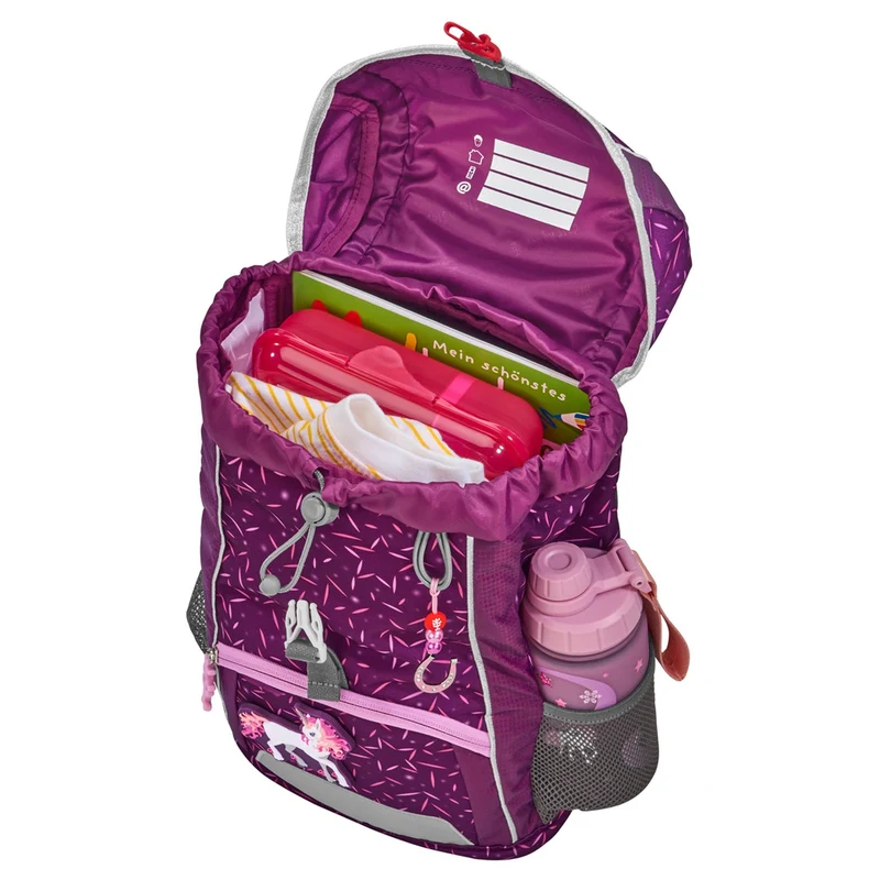 Step by Step KID - Set de mochila 3 piezas 35 cm (Pretty Unicorn Nuala)