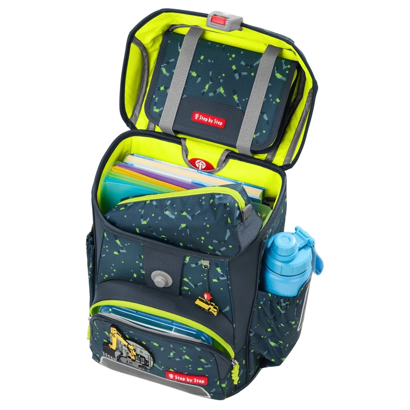 Step by Step Cloud - Set de mochila escolar 5 piezas (Bagger Rocco)