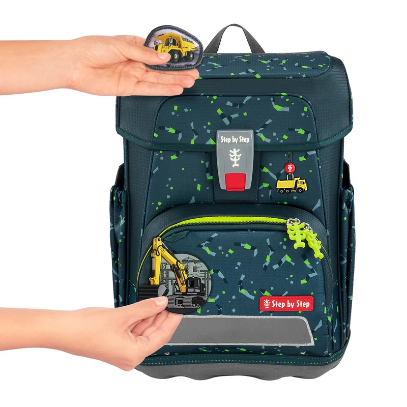 Step by Step Cloud - Set de mochila escolar 5 piezas (Bagger Rocco)