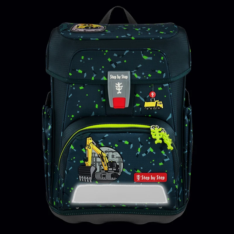 Step by Step Cloud - Set de mochila escolar 5 piezas (Bagger Rocco)