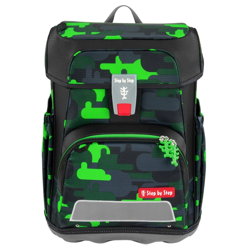 Step by Step Cloud - Set de mochila escolar 5 piezas (Black Cat Chiko)