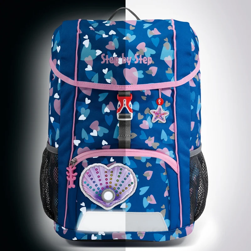 Step by Step KID Reflect - Set de mochila 3 pzas. 35 cm (Seashell Pearl)
