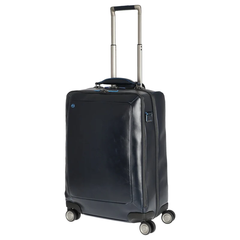 Piquadro Blue Square 45 - Trolley de cabina con 4 ruedas 15.6" S 55 cm (blue)