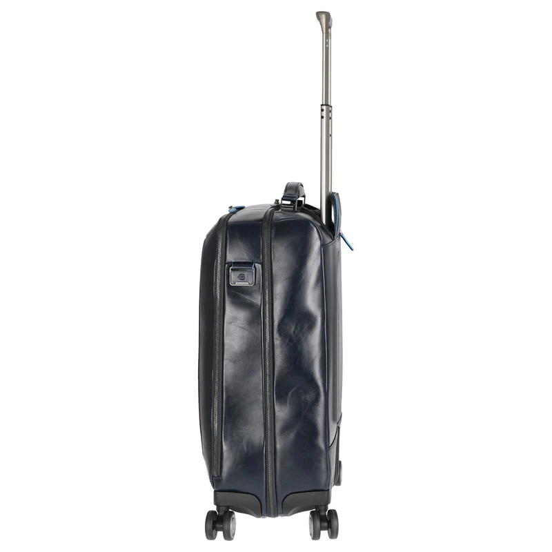 Piquadro Blue Square 45 - Trolley de cabina con 4 ruedas 15.6" S 55 cm (blue)