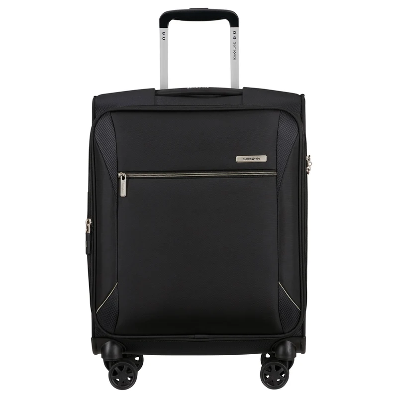 Samsonite Base Breeze - Trolley de cabina con 4 ruedas 55 cm expandible (black)