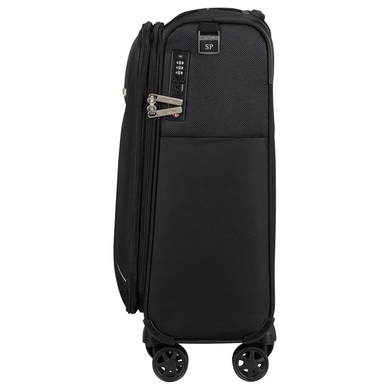 Samsonite Base Breeze - Trolley de cabina con 4 ruedas 55 cm expandible (black)