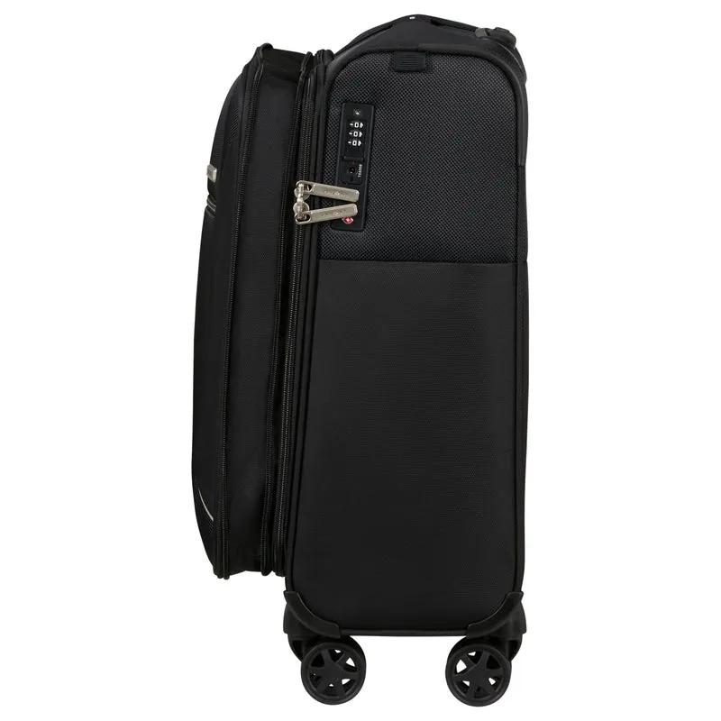 Samsonite Base Breeze - Trolley de cabina con 4 ruedas 55 cm expandible (black)