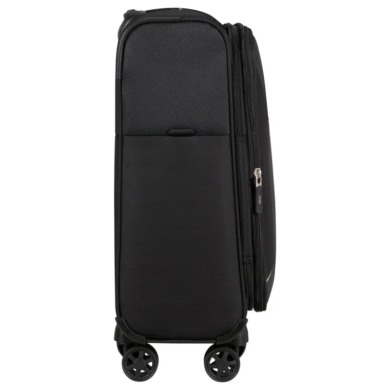 Samsonite Base Breeze - Trolley de cabina con 4 ruedas 55 cm expandible (black)