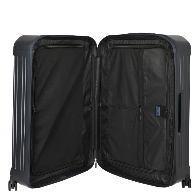 Piquadro PQ-Light - Trolley de 4 ruedas 75 cm expandible (blue matt)