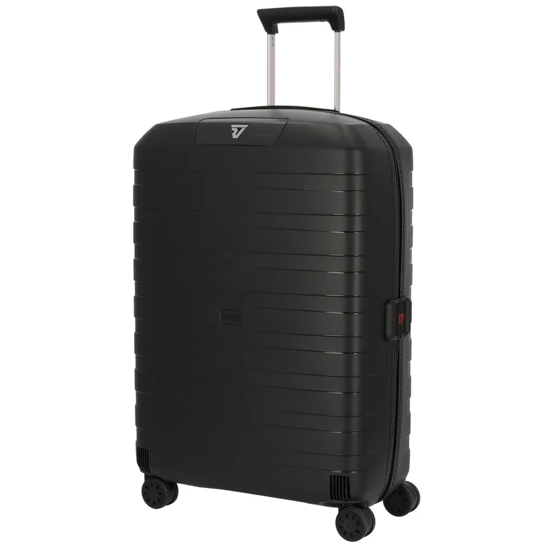 Roncato Box 4.0 - Trolley de 4 ruedas M 69 cm expandible (nero)