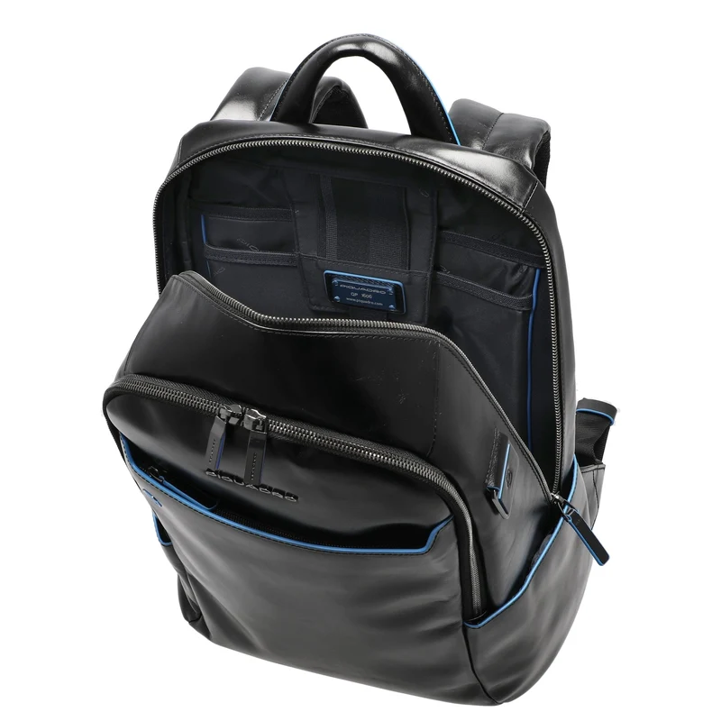 Piquadro Blue Square 15 - Mochila 13" 39 cm (black)