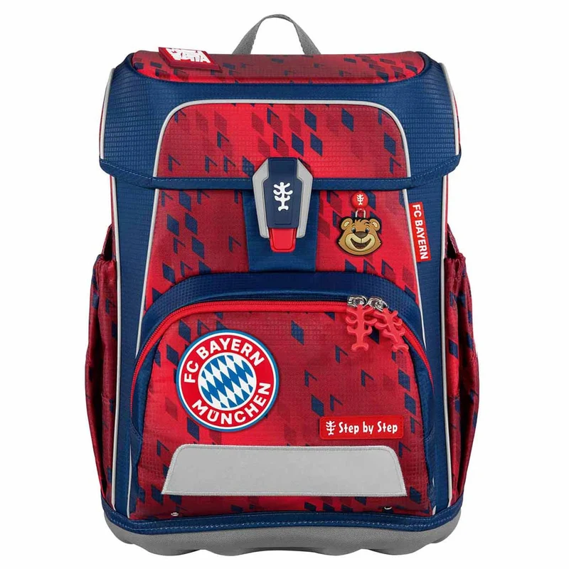 Step by Step Cloud FC Bayern - Set de mochila escolar 5tlg. (Mia san Mia)