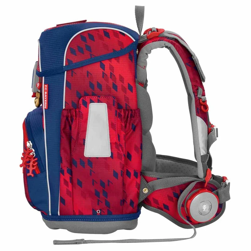Step by Step Cloud FC Bayern - Set de mochila escolar 5tlg. (Mia san Mia)