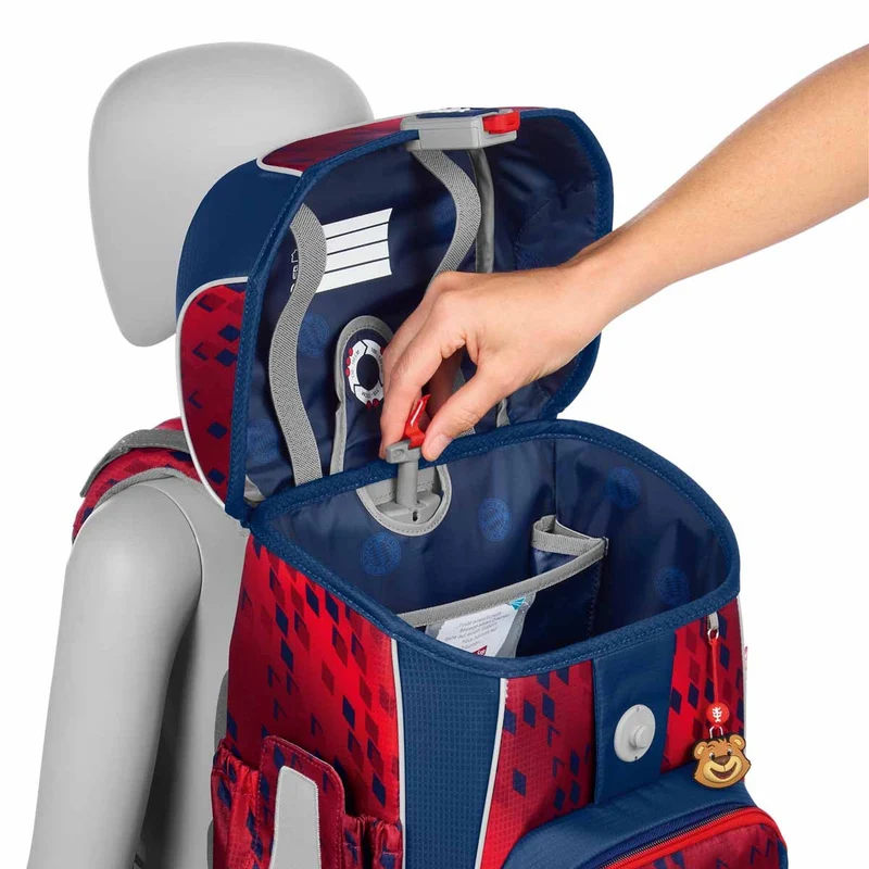 Step by Step Cloud FC Bayern - Set de mochila escolar 5tlg. (Mia san Mia)