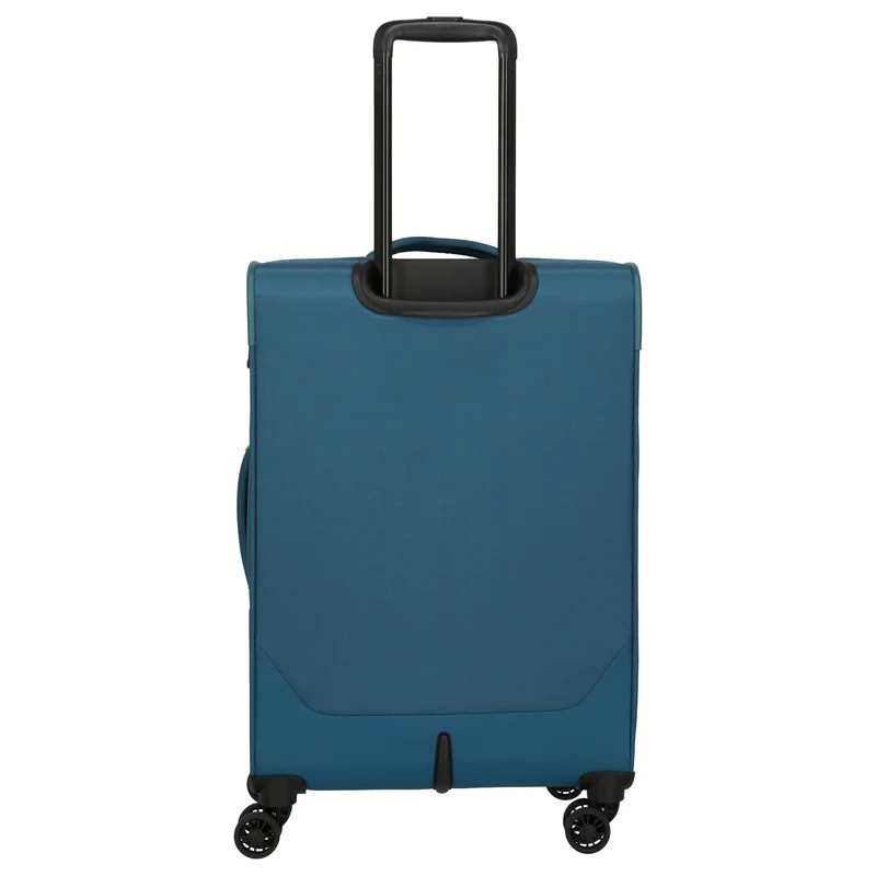 Travelite Umbria - Trolley de 4 ruedas M 67 cm expandible (petrol)