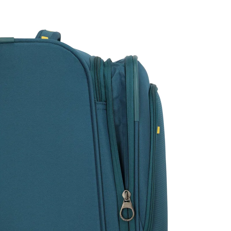 Travelite Umbria - Trolley de 4 ruedas M 67 cm expandible (petrol)