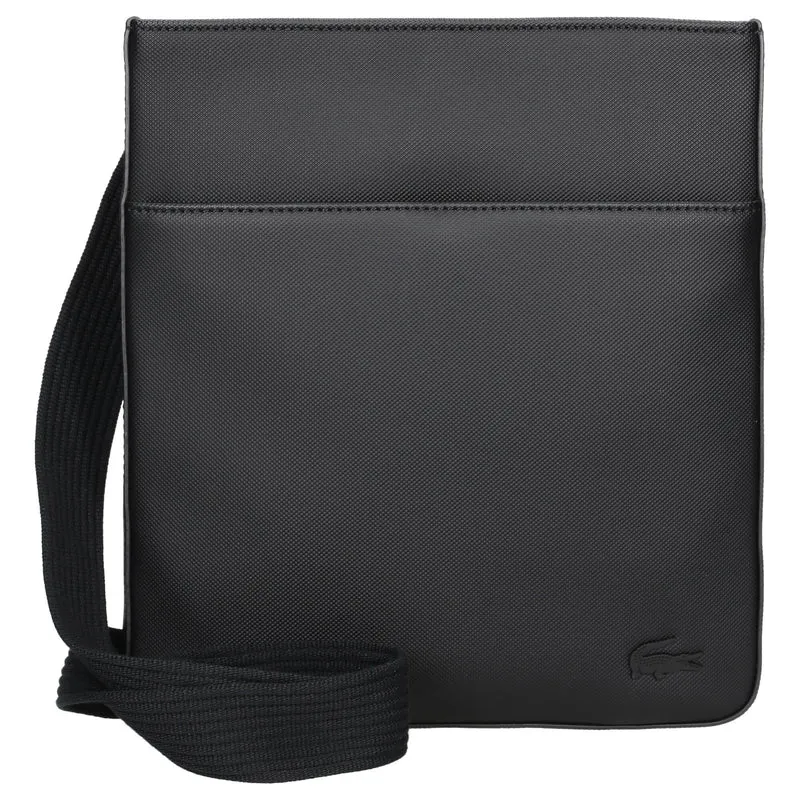 Lacoste Men's Classic - Bolso bandolera 28 cm (black)