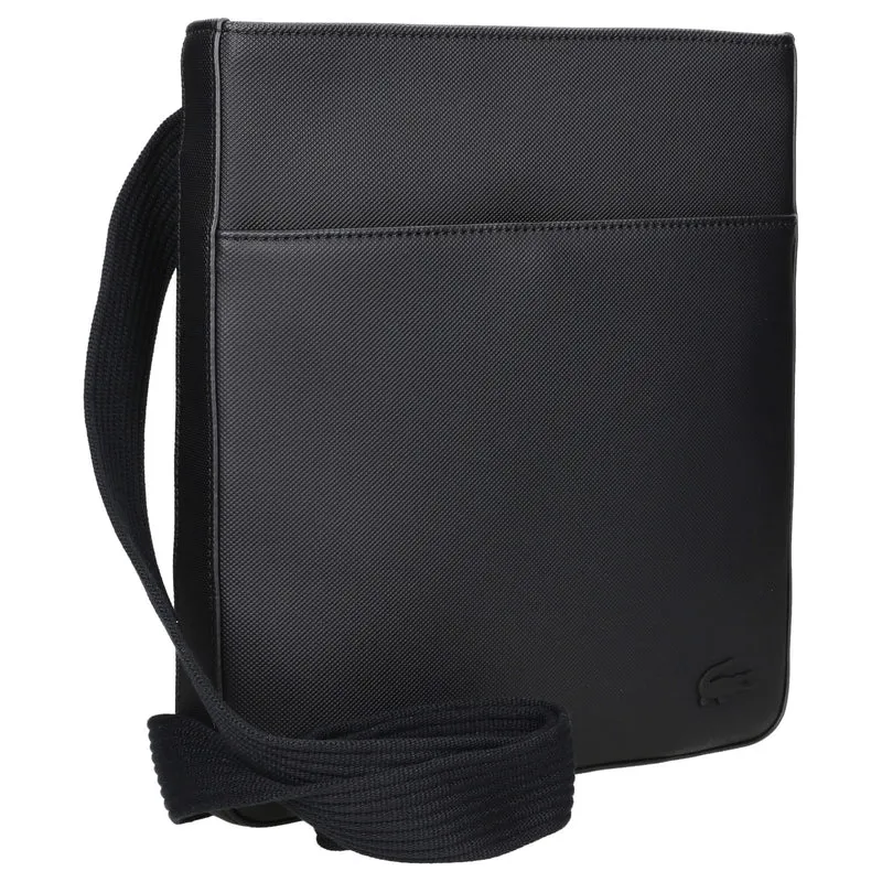 Lacoste Men's Classic - Bolso bandolera 28 cm (black)