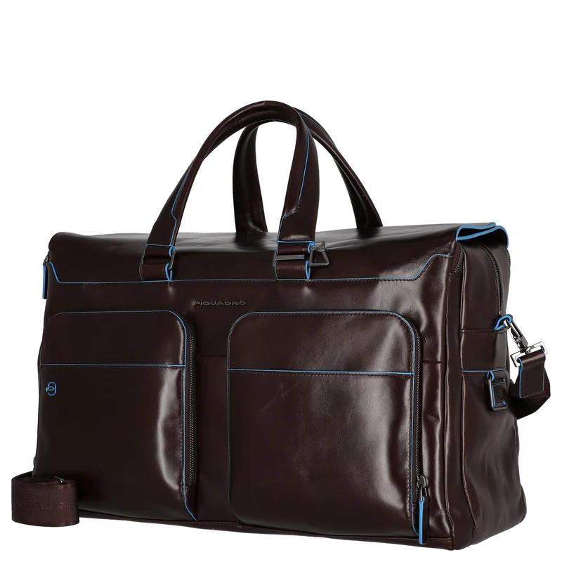 Piquadro Blue Square Weekender 29 - Bolsa de viaje M 47 cm (mahogany)