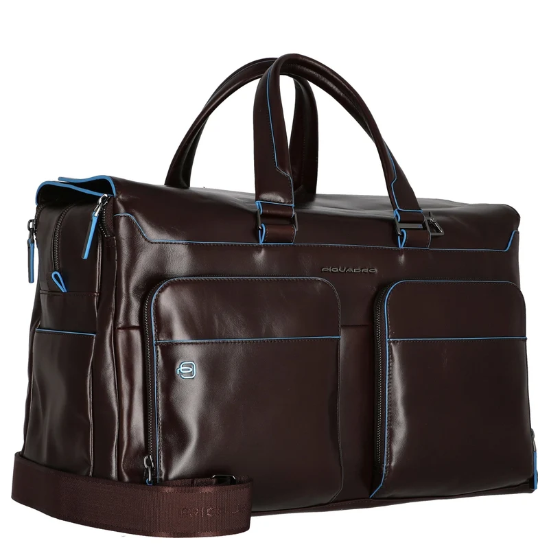 Piquadro Blue Square Weekender 29 - Bolsa de viaje M 47 cm (mahogany)
