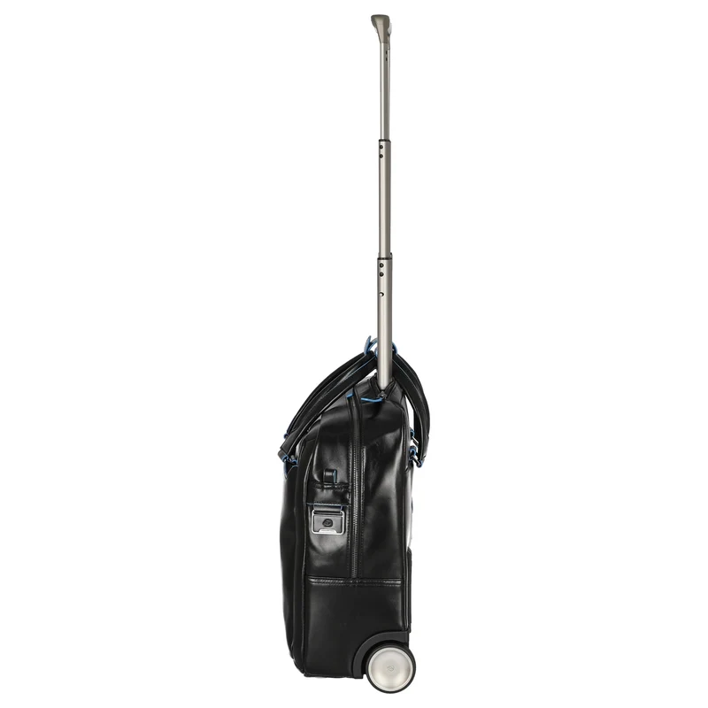 Piquadro Blue Square 20 - Trolley de negocios con 2 ruedas 40 cm (black)