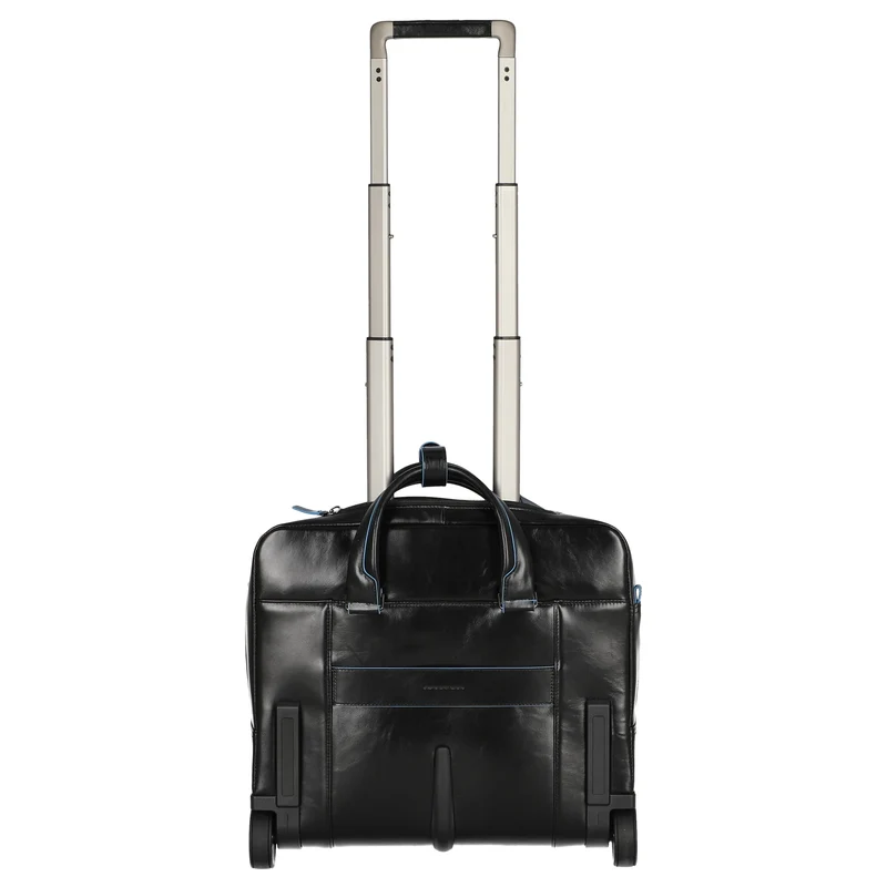 Piquadro Blue Square 20 - Trolley de negocios con 2 ruedas 40 cm (black)