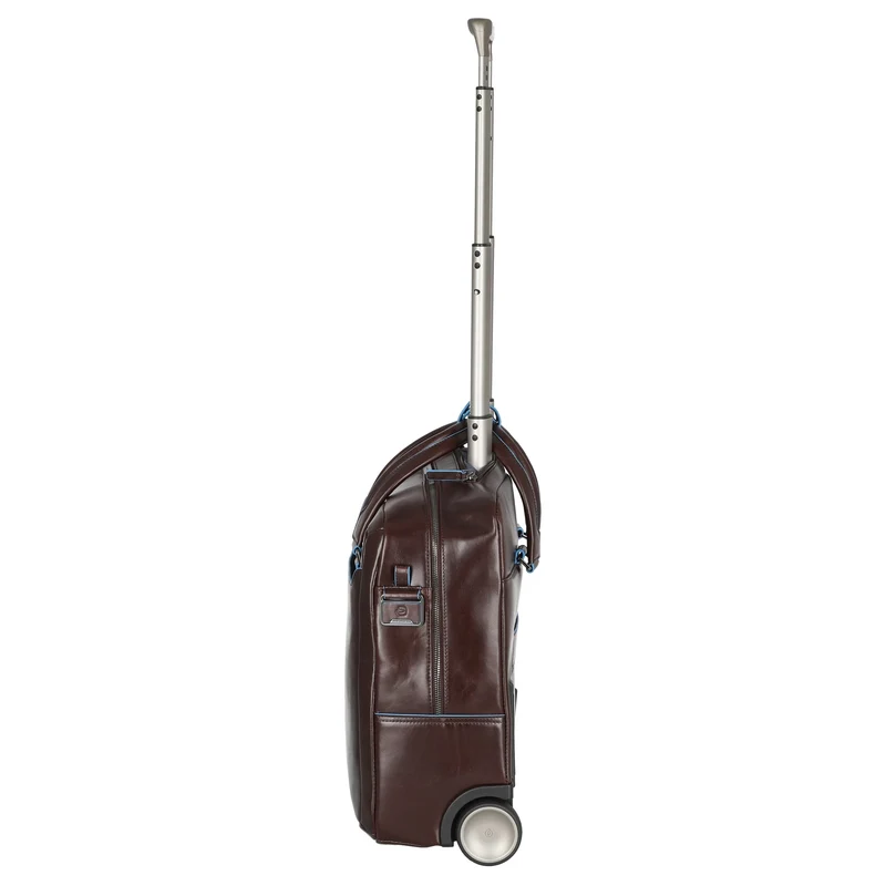 Piquadro Blue Square 20 - Trolley de negocios con 2 ruedas 40 cm (mahogany)