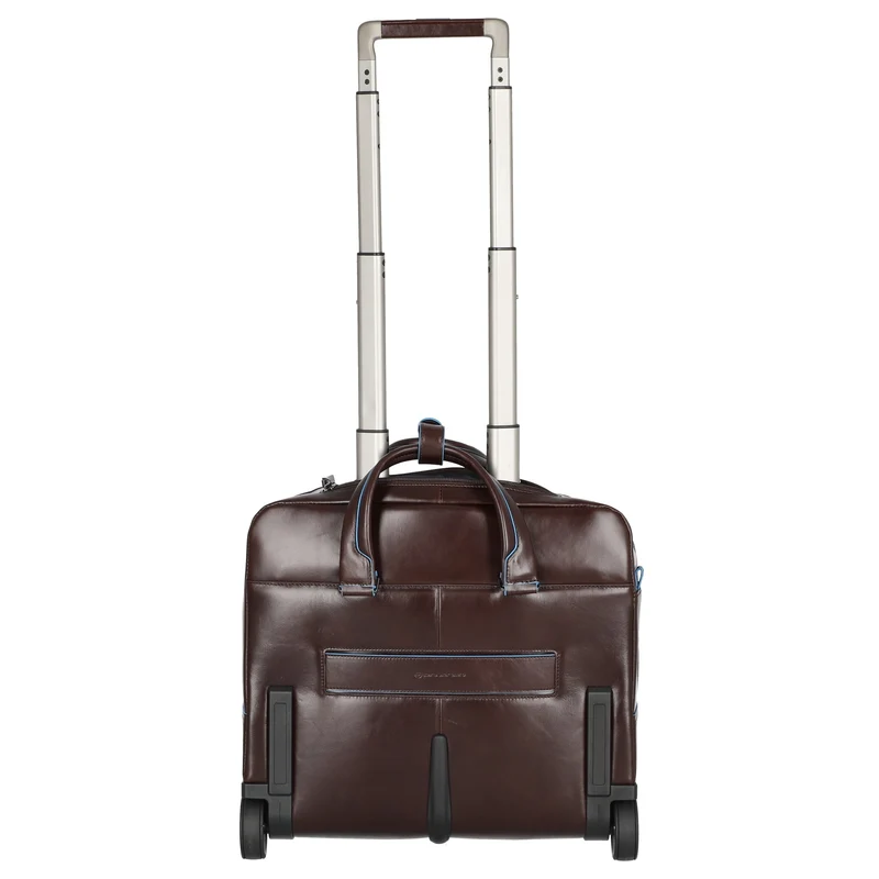 Piquadro Blue Square 20 - Trolley de negocios con 2 ruedas 40 cm (mahogany)