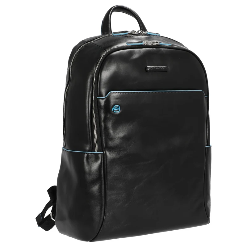 Piquadro Blue Square 19 - Mochila 15.6" 43 cm (black)