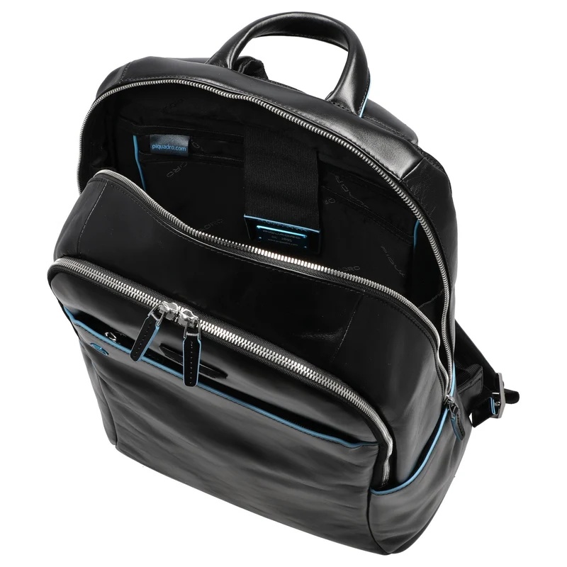 Piquadro Blue Square 19 - Mochila 15.6" 43 cm (black)